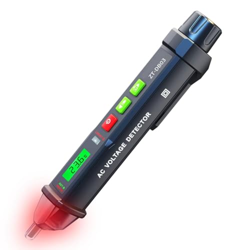 Luobannm Spannungsprüfer - Berührungsloser Spannungsprüfer, Einstellbarer Empfindlichkeitstester, Feldleitungsprüfer, Elektroprüfer Luobannm Spannungsprüfer - Berührungsloser Spannungsprüfer, Einstellbarer Empfindlichkeitstester, Feldleitungsprüfer, Elektroprüfer von Luobannm