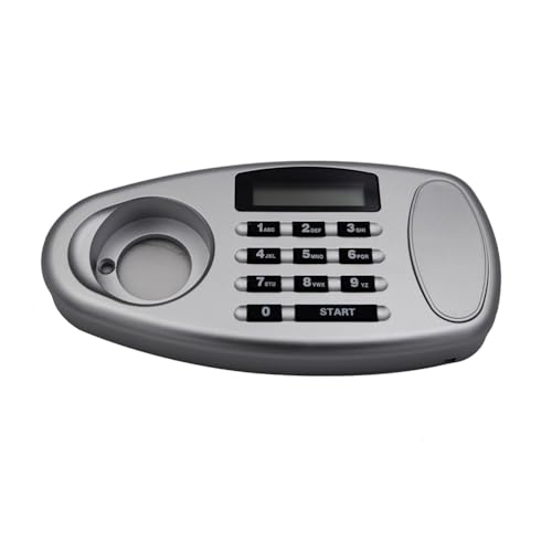 Luobannm Stahlschrank Elektronische Kombination Schloss Sicherer Dateischrank LCD -Panel -Taste -Tastatur A. von Luobannm