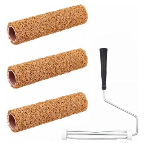 Luobannm Strukturierte Lackwalze Kleine Strukturierte Walzen zum Malen Von Wänden Hausfarbe Rollen zum Malen Von Wänden Popcorn Decke Haus Improvement Lackiermittel von Luobannm