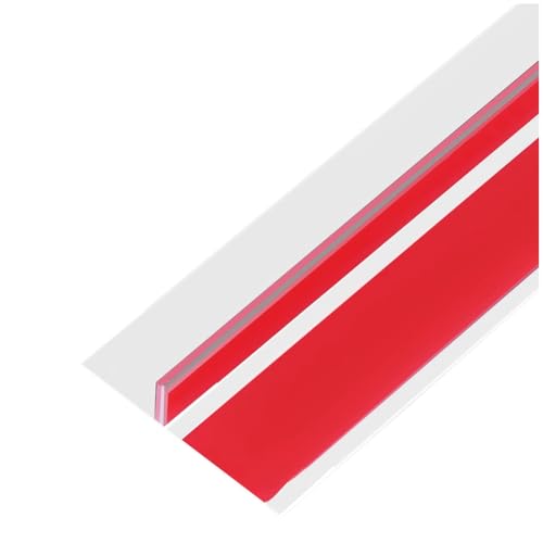 Luobannm T-Förmiger Silikon-Türbodendichtungsstreifen Autotürseitenscheiben-Silikonstreifen Winddicht und Schalldicht, Winddicht, Staubdicht und Geräuschreduzierend Doppelseitiges Klebeband, Feste Ins von Luobannm