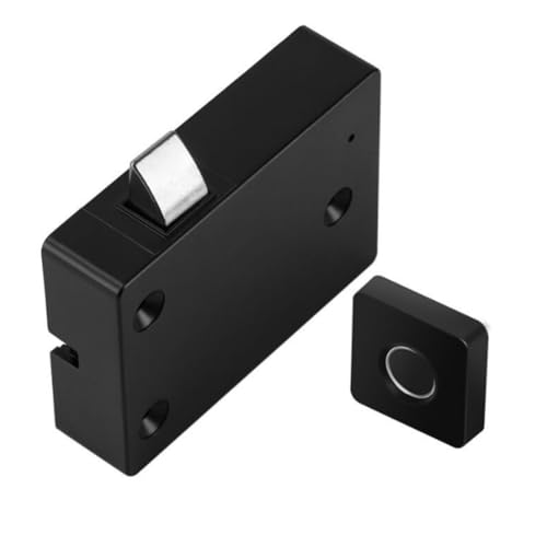 Luobannm T4 Smart Graffiti Fingerabdruck Schubladen Schloss Versteckte Schubladen Elektronische Schloss für Heimschubladen, Schränke, Schuhschränke, Büroanmeldungsschränke Luobannm T4 Smart Graffiti Fingerabdruck Schubladen Schloss Versteckte Schubladen Elektronische Schloss für Heimschubladen, Schränke, Schuhschränke, Büroanmeldungsschränke von Luobannm