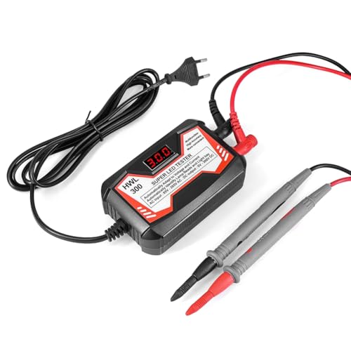 Luobannm TV Backlight Tester LED -Lampe Perlen -Leuchtstangen -Tester Lampen -Test -Reparaturwerkzeugleitungsdetektor für Haushaltsinstrumente für LED -Licht -EU -Stecker von Luobannm