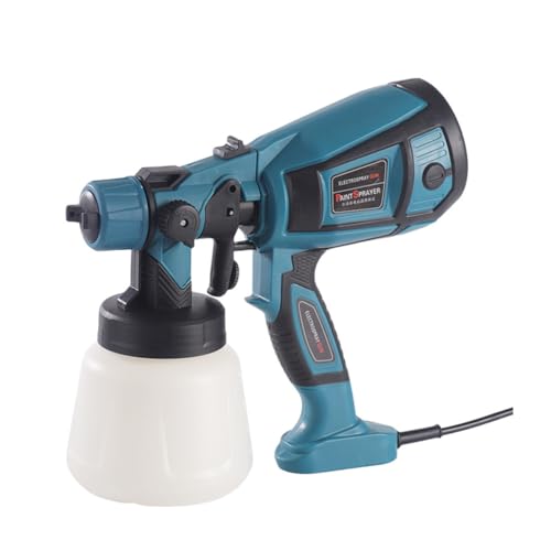 Luobannm Tragbares Elektrowerkzeug, 1400 Ml Farbsprühgerät, 650-800 W, Airbrush für Automöbel, Stahlbeschichtung, Haushalts-Farbwerkzeug, EU-Stecker Luobannm Tragbares Elektrowerkzeug, 1400 Ml Farbsprühgerät, 650-800 W, Airbrush für Automöbel, Stahlbeschichtung, Haushalts-Farbwerkzeug, EU-Stecker von Luobannm