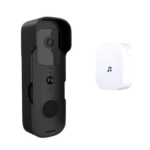 Luobannm Tuya Smart WLAN-Fähige Videotürklingel mit Nachtsicht, 1080P Full HD Kamera - Wasserdichter Türspion EU-Stecker Luobannm Tuya Smart WLAN-Fähige Videotürklingel mit Nachtsicht, 1080P Full HD Kamera - Wasserdichter Türspion EU-Stecker von Luobannm
