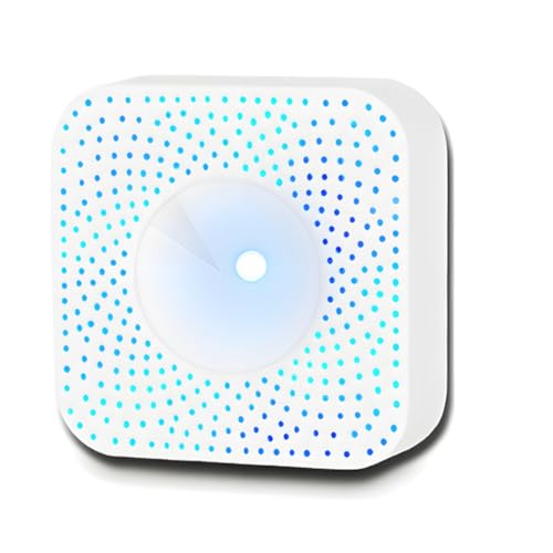 Luobannm Tuya WiFi Smart Air Box-Detektor-Luftqualitätsmonitor PM2.5, Formaldehyd, VOCs, CO2-Erkennungsfunktionalität von Luobannm