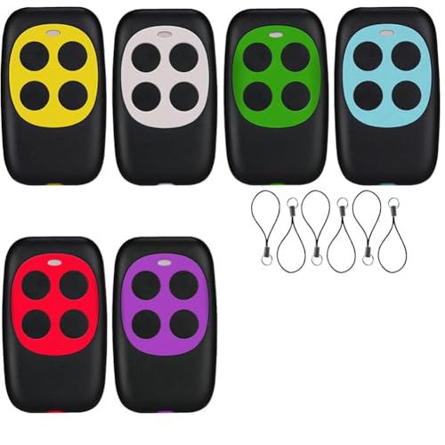 Luobannm Universal Garagentoröffner Fernbedienung 433.92MHz 6pcs MHz Garagentor Fernbedienung Handheld -Sender Luobannm Universal Garagentoröffner Fernbedienung 433.92MHz 6pcs MHz Garagentor Fernbedienung Handheld -Sender von Luobannm