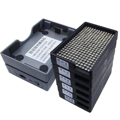Luobannm Vibrationsschraube Feeder M1-Schraube Automatische Anordnung Werkzeug Handheld Schraube Distributeur-Werkzeugschraube Batch-Futtermaschine von Luobannm