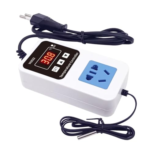 Luobannm W2022 Temperaturregler Thermostat LED-Display Digital-Thermostat AC220V 1500W Smart Microcomputer Präzise Temperaturregelung EU-Stecker Luobannm W2022 Temperaturregler Thermostat LED-Display Digital-Thermostat AC220V 1500W Smart Microcomputer Präzise Temperaturregelung EU-Stecker von Luobannm