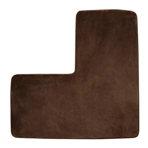 Luobannm Waschbarer L-Förmiger Weicher Badezimmer-Bodenmatte Ideal für Eckduschenplätze C Luobannm Waschbarer L-Förmiger Weicher Badezimmer-Bodenmatte Ideal für Eckduschenplätze C von Luobannm