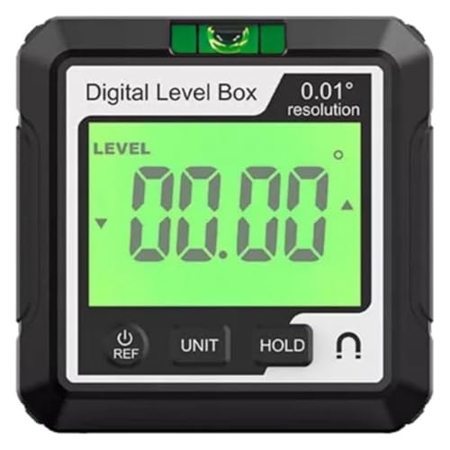 Luobannm Winkelmesser mit Neigungsmesser, Magnetischem Digitalen Winkelmesser und Wasserwaage von Luobannm