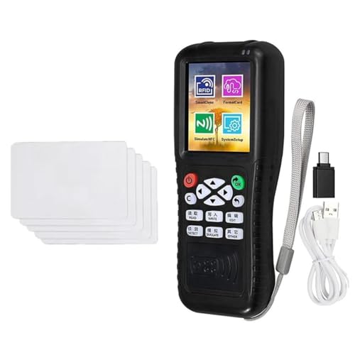 Luobannm X100 RFID NFC Smart Card Reader Writer + 5 X UID-Karte RFID Duplizierer ID IC-Kartenprogrammierer Verschlüsselter Schlüsselkopierer von Luobannm