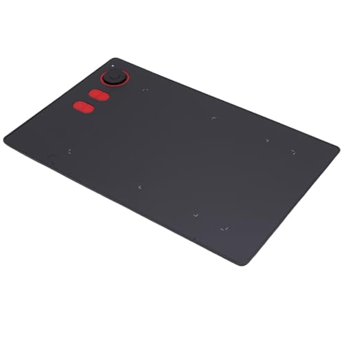 Grafik Schreiben Tablet, 10x6 Zoll 5080LPI Digitales Kunst Tablet Zeichnetablette mit 8192 Pegel Druckbatterie Freier Stift 4 Verknüpfungsschlüssel -Wahlen für Fenster für von Luocute