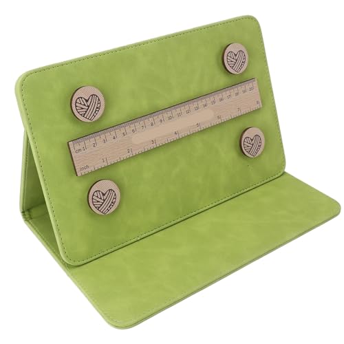 Klappmusterhalter Zum Stricken, Diagrammhalter, Strickwerkzeug, Nadelkunst, Zusammenklappbarer Häkelmusterhalter, Stricken, Häkelmusterhalter, Kreuzstichdiagrammhalter mit Klappmusterhalter Zum Stricken, Diagrammhalter, Strickwerkzeug, Nadelkunst, Zusammenklappbarer Häkelmusterhalter, Stricken, Häkelmusterhalter, Kreuzstichdiagrammhalter mit von Luocute