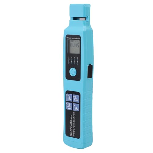 Luocute 10 Km VFL Optical Power Messer Faser-Identifikator, 4 in 1 Leuchter LED LED Light Visual Fehler Locator für Ftth Tool, 850 Nm-1650 Nm Wellenlänge 3 in 1 OPM-Funktionen von Luocute