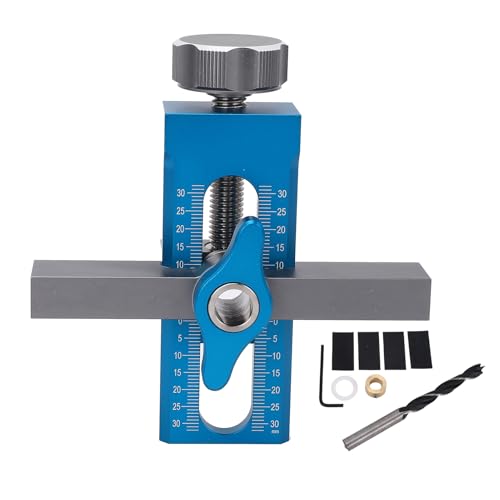 Luocute 10 -Mm -Schrank -Tür Installation Positionierer, Aluminiumlegierer -Schrank -Türmontageschaber, Geeignet für 0 Bis 40 Mm Dicke Board Geeignet Luocute 10 -Mm -Schrank -Tür Installation Positionierer, Aluminiumlegierer -Schrank -Türmontageschaber, Geeignet für 0 Bis 40 Mm Dicke Board Geeignet von Luocute