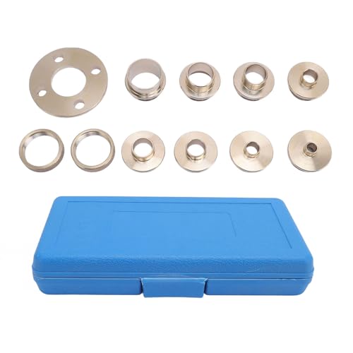 Luocute 11pcs Messing Router Template Guide Guide Set Kit Router -Buchsenhandbuch Router -Router -Vorlage Vorlage Set mit 2 Nuts 1 Adapter -Tragetasche für Holzbearbeitung Luocute 11pcs Messing Router Template Guide Guide Set Kit Router -Buchsenhandbuch Router -Router -Vorlage Vorlage Set mit 2 Nuts 1 Adapter -Tragetasche für Holzbearbeitung von Luocute