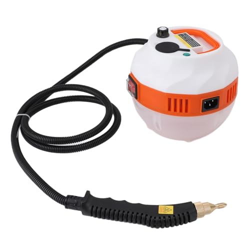 Luocute 2500W Handdampf Reiniger Hochtemperatur-Druck Tragbare Dampf Reinigungs Maschine mit 3 Bürsten Köpfen für Küche Bad, Wohnzimmer, Auto (EU -Stecker 220 V) von Luocute