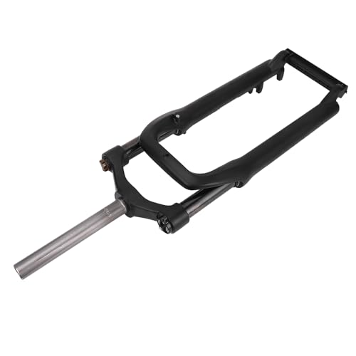 Luocute 26 X 4,0 Zoll Fettreifen -Federungsgabel, 135 Mm Abstandsnabenhandbuch Lockout Oil Spring Mountain Bike Frontgabel für Schneemobil, Aluminiumlegierungs -Stoßdämpfer Federteile von Luocute