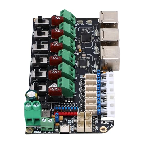Luocute 3D -Drucker Ender 3 Verbessertes Stiller Board -Motherboard, 3D -Drucker -Motherboard -Austausch für -Multi -Head -Hub mit 6 USB2.0 -Schnittstellen 6 Can 2.0 Schnittstellen Luocute 3D -Drucker Ender 3 Verbessertes Stiller Board -Motherboard, 3D -Drucker -Motherboard -Austausch für -Multi -Head -Hub mit 6 USB2.0 -Schnittstellen 6 Can 2.0 Schnittstellen von Luocute