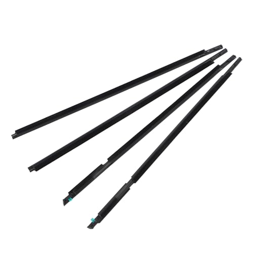 Luocute 4pcs Weatherstrip -Fensterformelstecke Dichtungsgürtel Weating Stripping, Weatherstrip -Siegelgürtel 75722 60080 für 120 Serie 2003 Bis 2009 von Luocute
