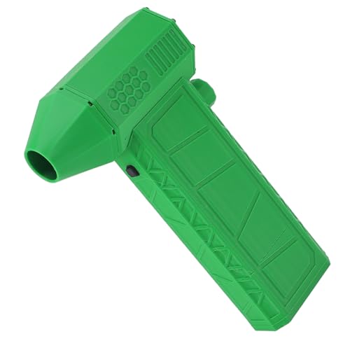 Luocute Akku-Luft Gebläse, Elektro-Turbo Gebläse 110000 U/min Hochgeschwindigkeits-Mini-Jet-Lüfter mit Eingebautem 4000-mAh-Akku für Terrassen-Rasen-Garagen Reinigung (GREEN) von Luocute