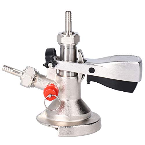 Luocute Bierfass-Koppler G5/8 A Typ Keg Coupler, A Typ 304 Bierfass Hahn Verteiler mit Relief-Ventil-Brau-Zubehör Hahn, Einfach zu Bedienen Luocute Bierfass-Koppler G5/8 A Typ Keg Coupler, A Typ 304 Bierfass Hahn Verteiler mit Relief-Ventil-Brau-Zubehör Hahn, Einfach zu Bedienen von Luocute