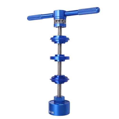 Luocute Cycle Bottom -Halter -Halterung Installieren Sie das Entfernen von Werkzeugkit, Aluminiumlegierung Einfach zu Verwendendem Lagerdruckwerkzeug Installer Remover Universal für von Luocute