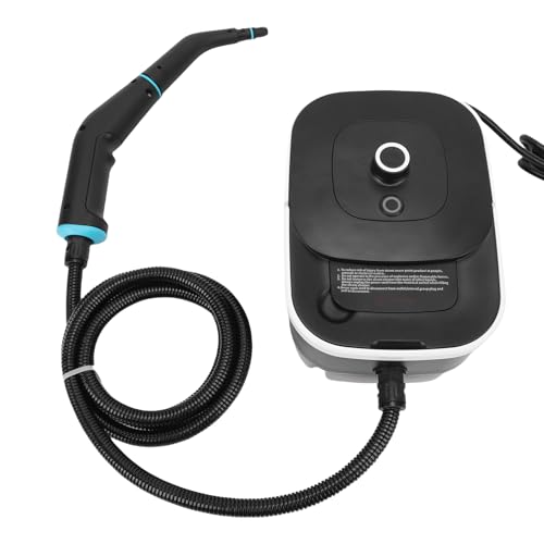 Luocute Dampfreiniger von Handheld -Druck, 2500 W 4 -BAR Hochdruck 6 Stufen Einstellbarer Dampfreiniger mit 1250 Ml Transparenter Tank und 6,56 -Fuß -Schlauch, Geeignet für (EU -Stecker 220 V) von Luocute