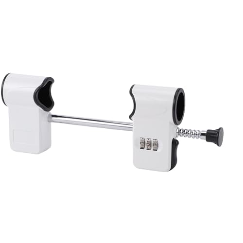 Luocute Doppel -Türverriegelungsvorrichtung, 3 -stellige Kennwortversenke Einsensbarer Stangenlegungsstab Stahl Stahl French Door Lock Security Barricade, Schlüsselschloss, Sicherheit u Luocute Doppel -Türverriegelungsvorrichtung, 3 -stellige Kennwortversenke Einsensbarer Stangenlegungsstab Stahl Stahl French Door Lock Security Barricade, Schlüsselschloss, Sicherheit u von Luocute