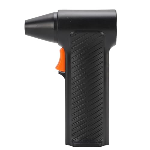 Luocute Electric Air Duster 11000 U/Min Schnurloses Luftgebläse Einstellbarer Turbo -Lüfter für Computertastatur Outdoors Auto Startaufladbarer PC BBQ Blatt Black 2600mAh Batterie von Luocute