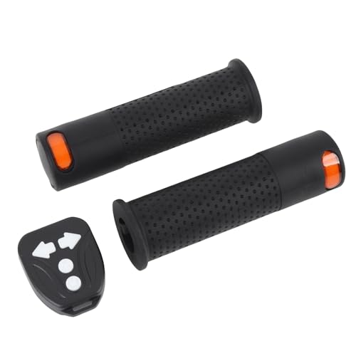 Luocute Electric Scooter -Blinker für M365, Gummi -WLAN -Fernbedienungs -Blinde -Leuchten -Lenkergitter, Geeignet für Elektrische Roller DIY Geeignet (Black) von Luocute