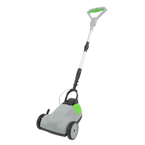 Luocute Elektrische Schnur Trimmer Schnurloch, 3 Schneidhöhen Abnehmbarer Griff 6500 U/Min Hohe Geschwindigkeit 20 ° -70 ° Batterieantrieb Grasstrimmer für Garten, Garten (EU-Stecker) von Luocute