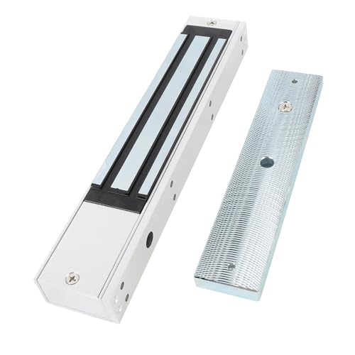 Luocute Elektrisches Magnetschloss, 280 Kg 600 Lbs Haltestraft Elektromagnetverriegel 12 V aus Fail Safe NC -Modus Einzelne Tür für das Zugangskontrollsystem, Türverriegelungsersatzteile von Luocute