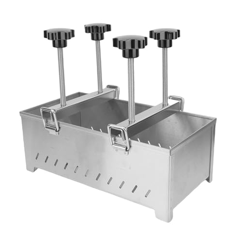 Luocute Fleischpresshersteller, Edelstahl -Fleischpresse -Form mit Mehreren Konstruktionen, Erosionsresist und Langlebigkeit, Essentielles Handels- und Heimwerkzeug, Einfach zu Bedienen (5KG) von Luocute