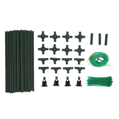 Luocute Gurkenschleuder, 47,2 X 63,0 Zoll Gartenschleuder Kletterpflanze Outdoor -Stütze Obst Weinrebe Gemüse Luocute Gurkenschleuder, 47,2 X 63,0 Zoll Gartenschleuder Kletterpflanze Outdoor -Stütze Obst Weinrebe Gemüse von Luocute