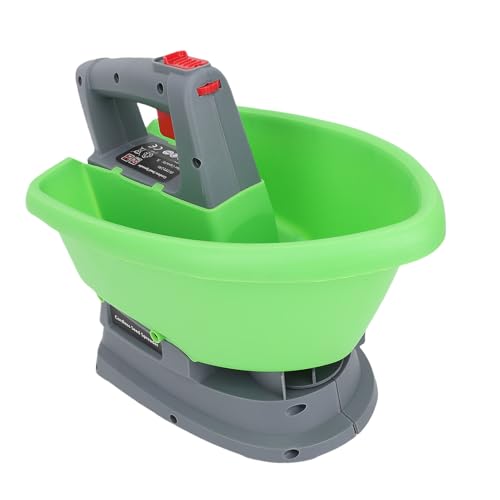 Luocute Handheld -Leistungsverteiler, 3L Erhältlich das Ganzjährige USB -Batterie -Operated -Spread, Geeignet für Düngemittelgesteinssalzeis (Batterie Inklusive Batterie) von Luocute