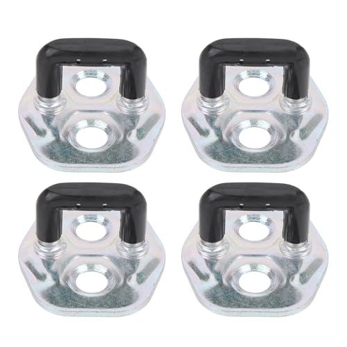 Luocute Hochfestigkeit Metall -Türschlossstürmerplatte, 4pcs Wirkungsbeständig 8057070n00 für Elgrand Skyline R32 200 SX S14 Pulsar N15 mit Türschloss -Trefferplatte von Luocute