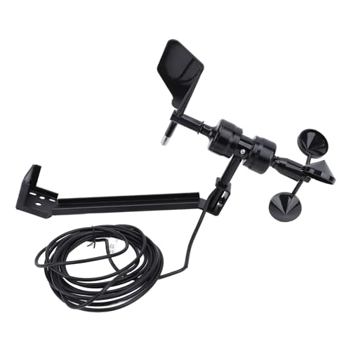 Luocute Integrierter Windsensor, Anemometer -Windgeschwindigkeitsrichtungssensor Aluminiumlegierung IP64 Wassersicher für die Wetterstation Im Freien Meteorologie Marine Luocute Integrierter Windsensor, Anemometer -Windgeschwindigkeitsrichtungssensor Aluminiumlegierung IP64 Wassersicher für die Wetterstation Im Freien Meteorologie Marine von Luocute