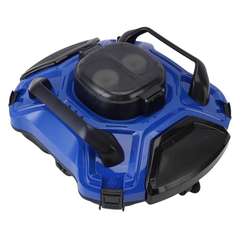 Luocute Kabelfreier Roboterpool -Reiniger, IPX8 Wasserdichtes Selbstparkpool -Pool -Vakuum mit Intelligentem Sensor und 5000 -mAh -Akku Leistungsstarke Saugung für Flache Pools Bis (EU-Stecker) von Luocute