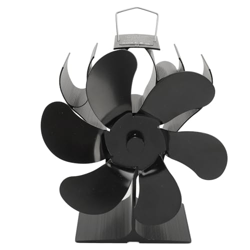 Luocute Kaminofenventilator MIT 6 Flügeln, Geräuschloss Motoren, WärmebetrieBener Ofventilator Zirkulert Wärme, Erhitzte Luft, Schelle Wärmezirkulation, Hitziebstndig, Luocute Kaminofenventilator MIT 6 Flügeln, Geräuschloss Motoren, WärmebetrieBener Ofventilator Zirkulert Wärme, Erhitzte Luft, Schelle Wärmezirkulation, Hitziebstndig, von Luocute