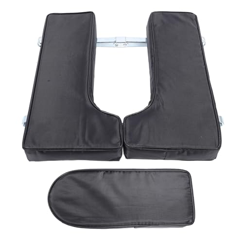Luocute Kommode Sitzkissen Universal Fit Toiletten Stuhl, Gepolsterte Soft Pad für Nachttisch-Kommode Sitz mit Kissen Innen und Schrauben, Kommode Stuhl Abdeckung Dusche Rollstuhl Polster von Luocute