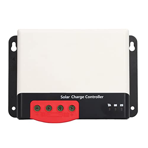 Luocute MPPT-Solarladeregler, 12 V, 24 V, Automatische Bidirektionale Nachführung, Kurzschlussschutz für Solarstromerzeugungssysteme für Privathaushalte, Wohnmobile und Schiffe, (MC2430N10) von Luocute