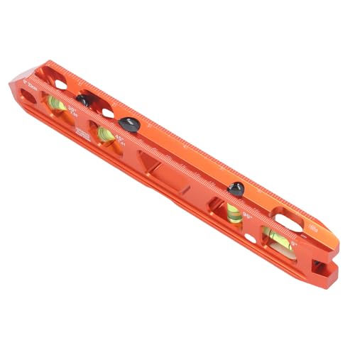 Luocute Magnetischer Torpedo- und Leitungsspiegel mit 0 30 45 90 Grad Fläschchen, V -Rille und Magnetspur Hoher Sicht Orange, 4 Winkel 4 Starke Magnete Genaue Blasengeisterspiegel Luocute Magnetischer Torpedo- und Leitungsspiegel mit 0 30 45 90 Grad Fläschchen, V -Rille und Magnetspur Hoher Sicht Orange, 4 Winkel 4 Starke Magnete Genaue Blasengeisterspiegel von Luocute