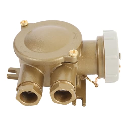 Luocute Marine Messing Junction Box Socket, IP56 Protective Leitfähigkeitsboot Elektrische Junction Box Switch Stecker CZH202-3 von Luocute
