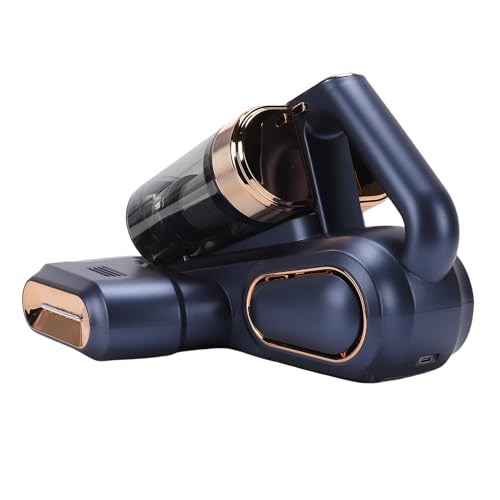Luocute Matratze Varuum Reiniger Dual Cup 8000pa Handheld -Bett Vakuum mit 273 Nm UVC für Bettsofa Couch Krippe für Staub Haustier Haar Hellblau von Luocute