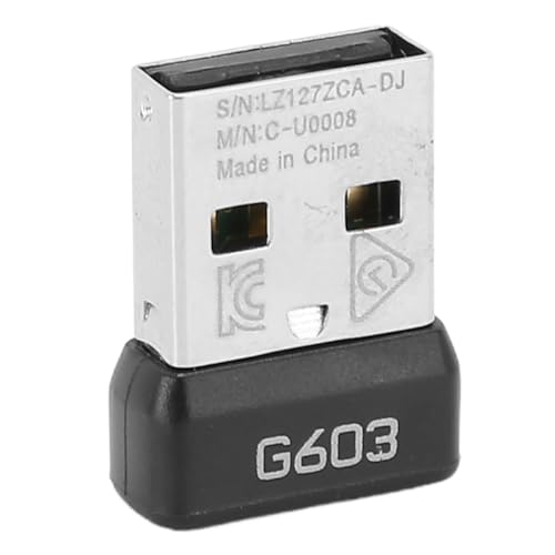 Luocute Mausempfänger, Stabiles Transmissionssignal USB -Mausadapter für Tragbar von Luocute
