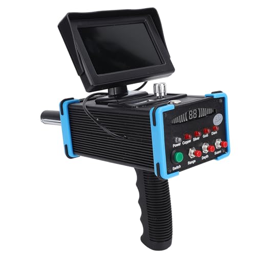 Luocute Metalldetektor, Pinpointer -Metalldetektor mit Remote -Suchsystem und Genaue Standorterkennungsfunktionen, Identifizierung Spezifischer Metalle, 1000 M (EU-Stecker 100-240V) von Luocute