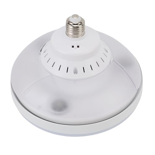 Luocute Moderne Deckenventilator mit Niedrigem Profil, Deckenventilator mit LED -Licht -Fernbedienung Geräuschfarbener Farbtemperatur Einstellbarer Stufenloser Dimmwerkzeuge für (WHITE) von Luocute