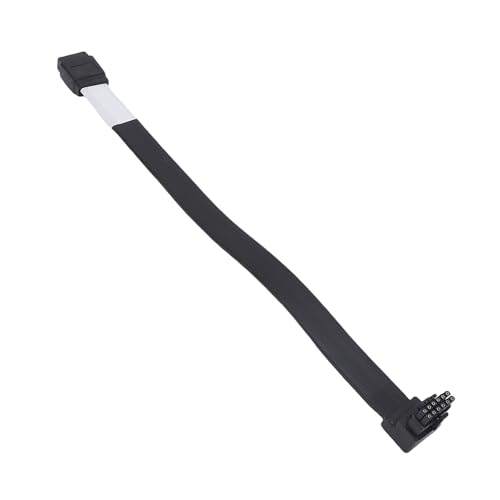 Luocute PCI E 5.0 Rechtswinkel -Adapter 90 Grad Frauen- Bis Männlicher Verlängerungskabel, Leistungsmodulares GPU -Leistungsverlängerungskabel für RTX 4090 4080 3090 Ti 16AWG 12 V HPWR von Luocute
