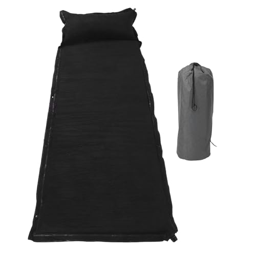 Luocute SUV Luft Matratze, Auto Aufblasbares Schlaf Bett 5cm Dick Schwarz mit Eingebauter Auto-Inflation für SUV MPV Van Reisen Camping Road Trips von Luocute